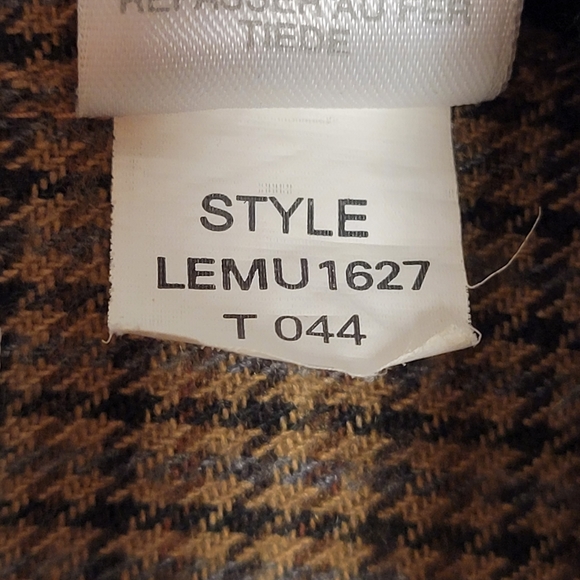 Elisabeth by Liz Claiborne Plaid jacket / coat - Picture 8 of 10